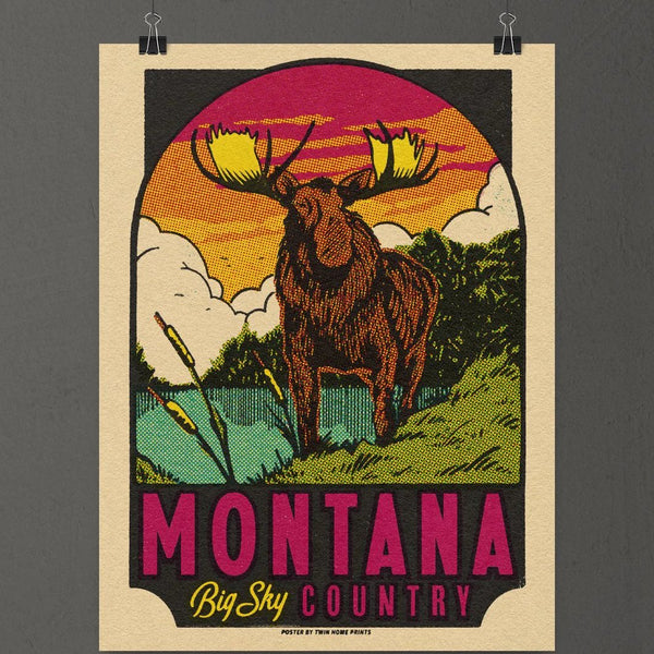 Montana TH Print - handMADE Montana