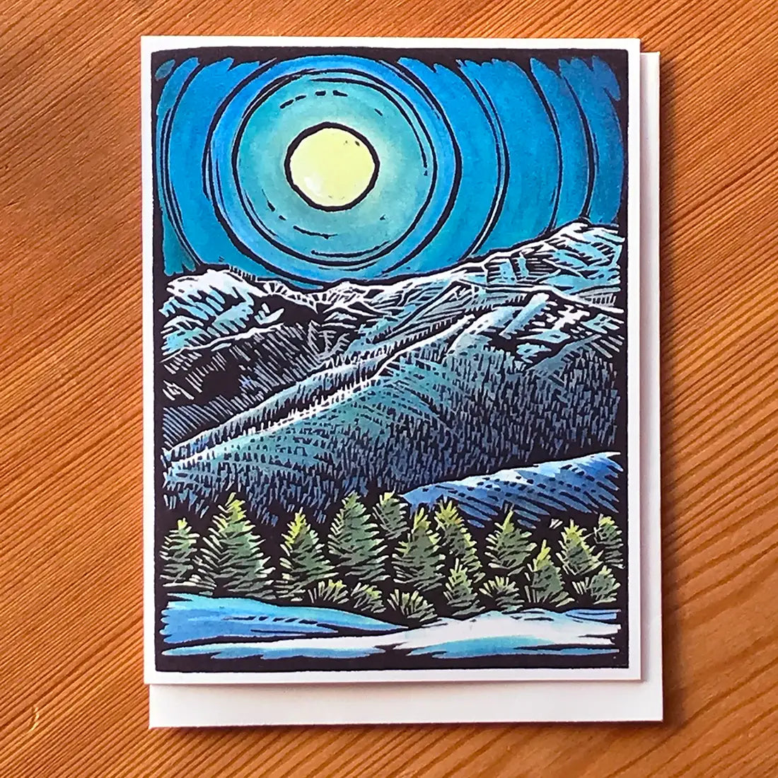 Mountains and Moonlight