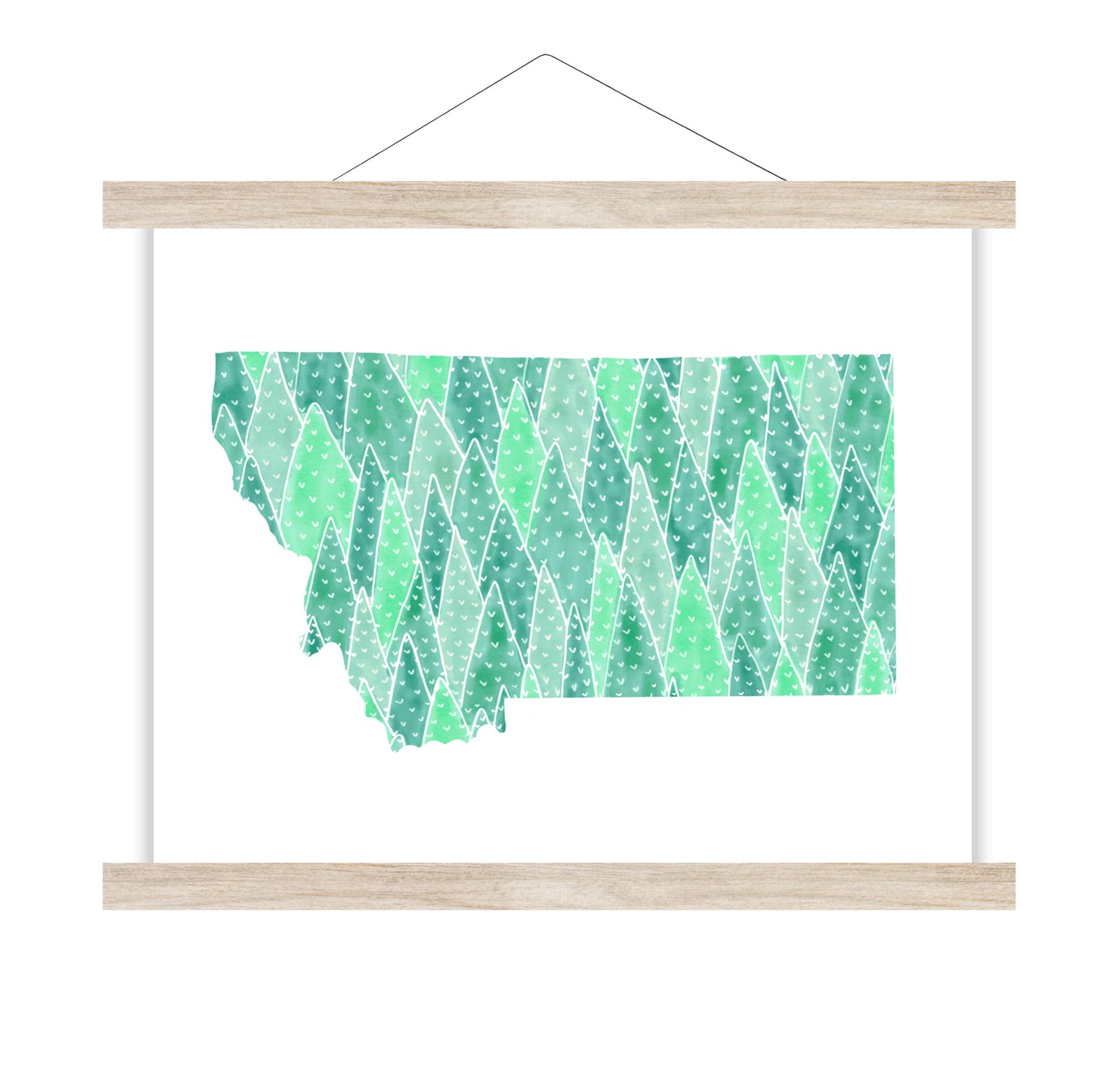 MONTANA FOREST PRINT