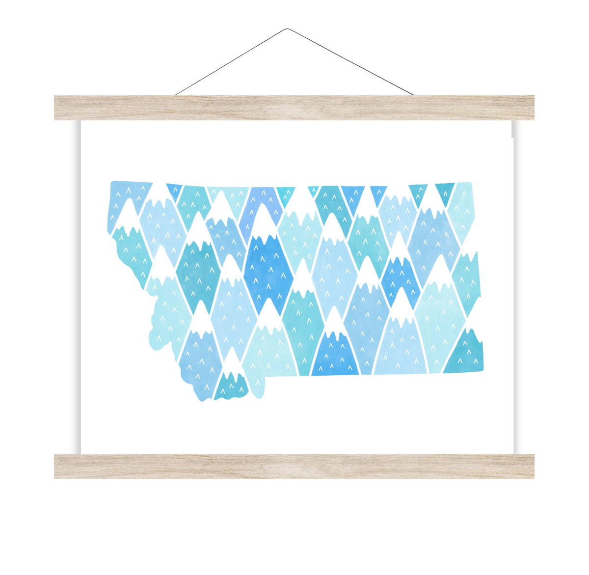 MONTANA MOUNTAIN PRINT