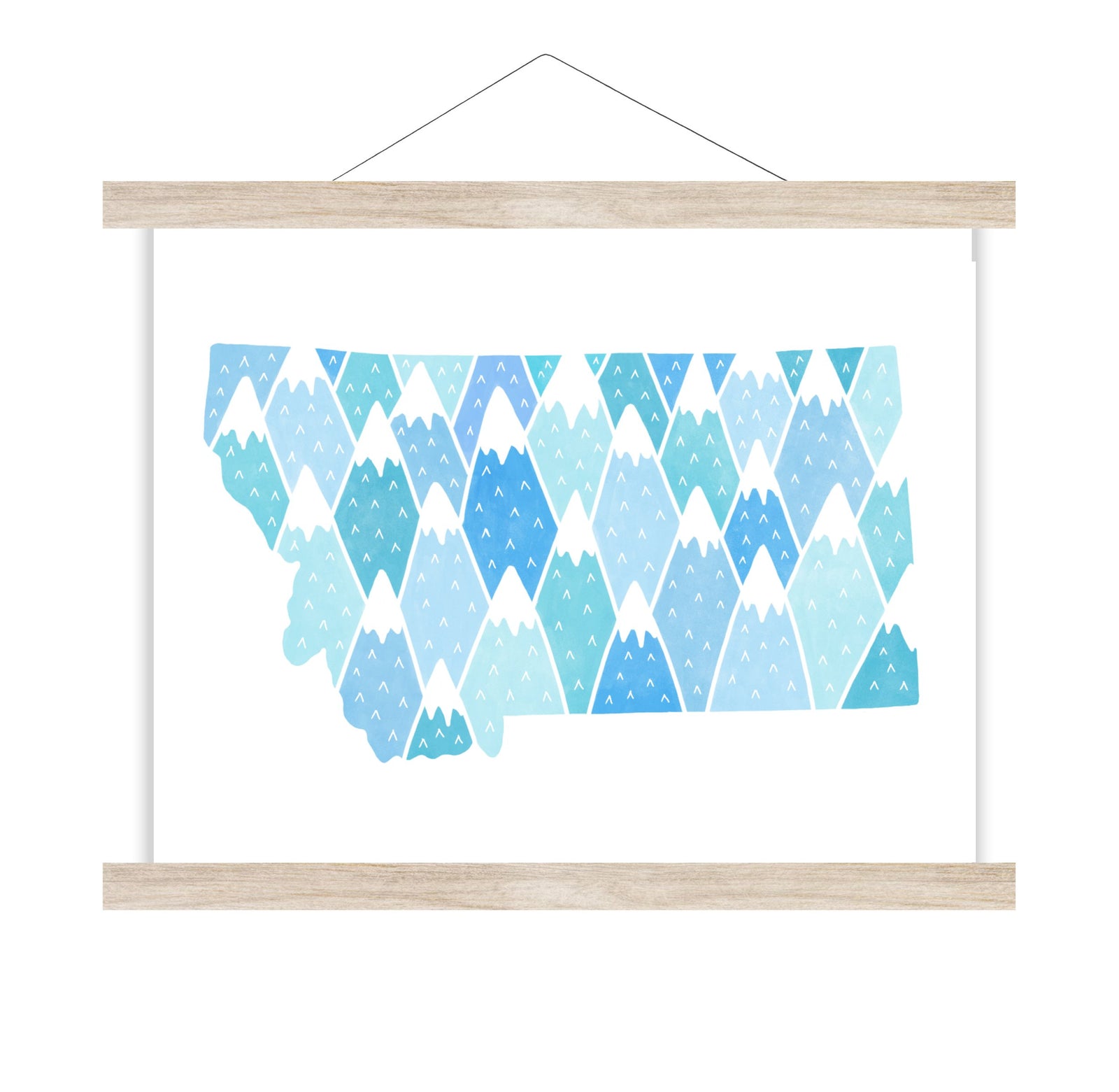 MONTANA MOUNTAIN PRINT