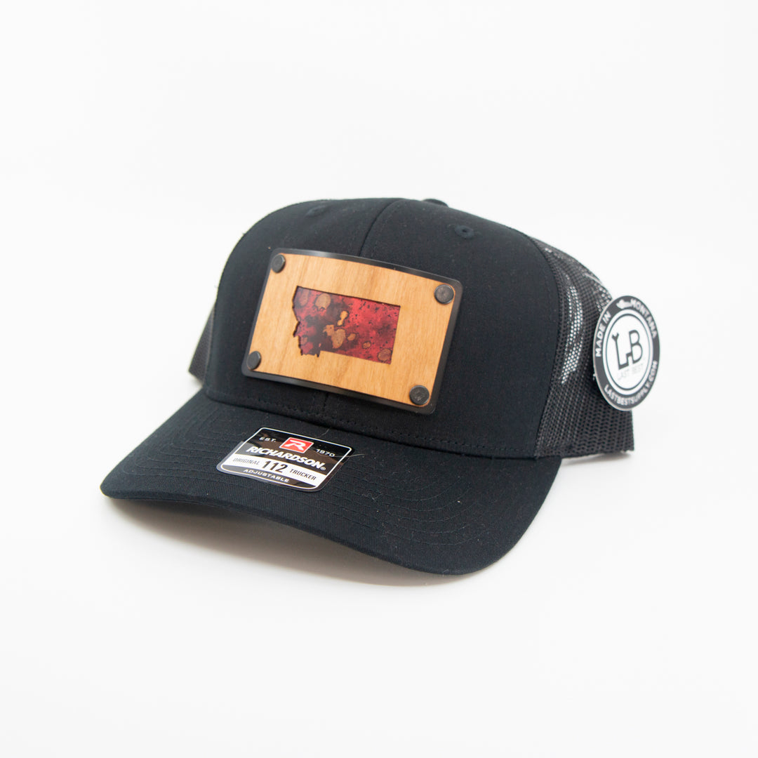 MT Cherry &amp; Copper Black Trucker