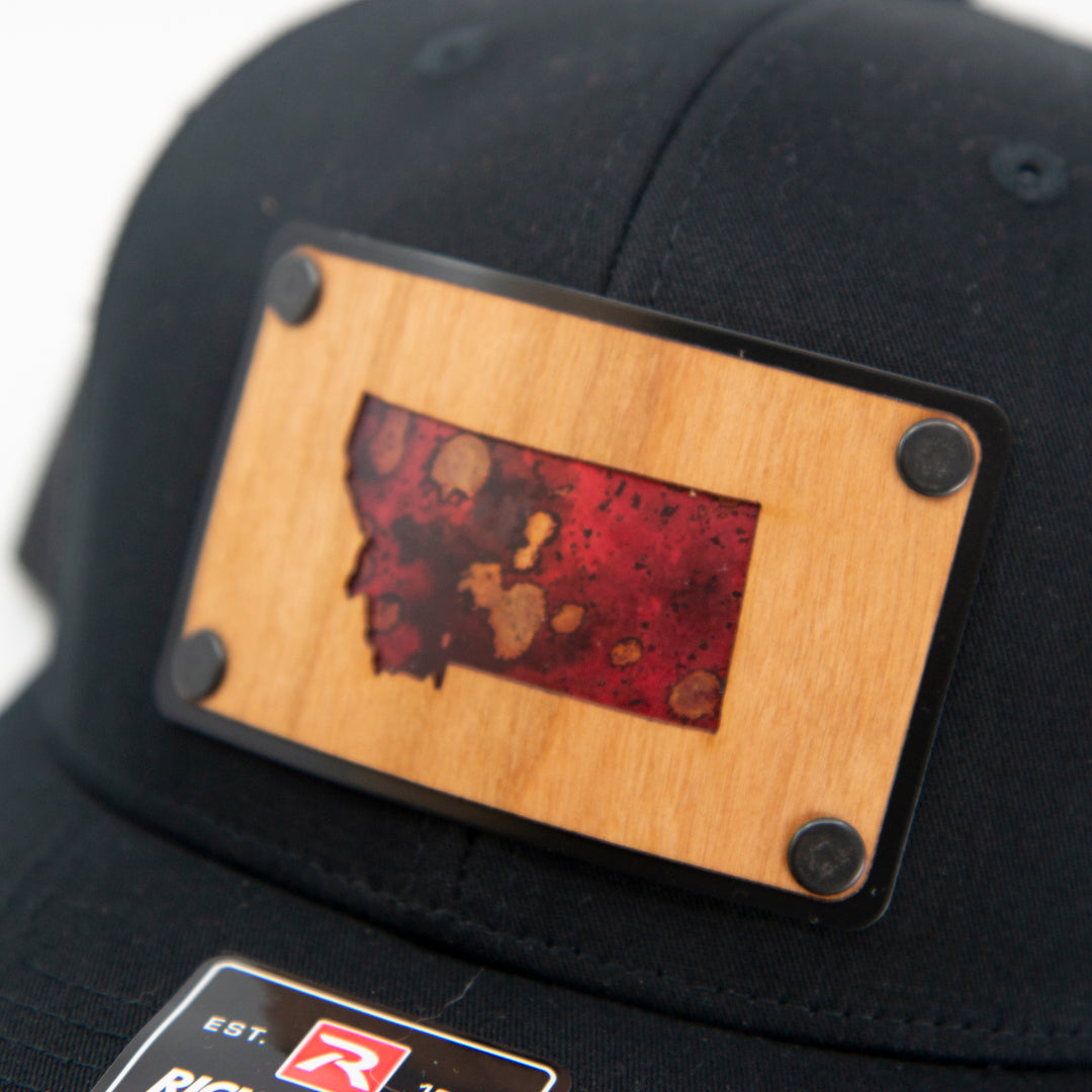 MT Cherry &amp; Copper Black Trucker