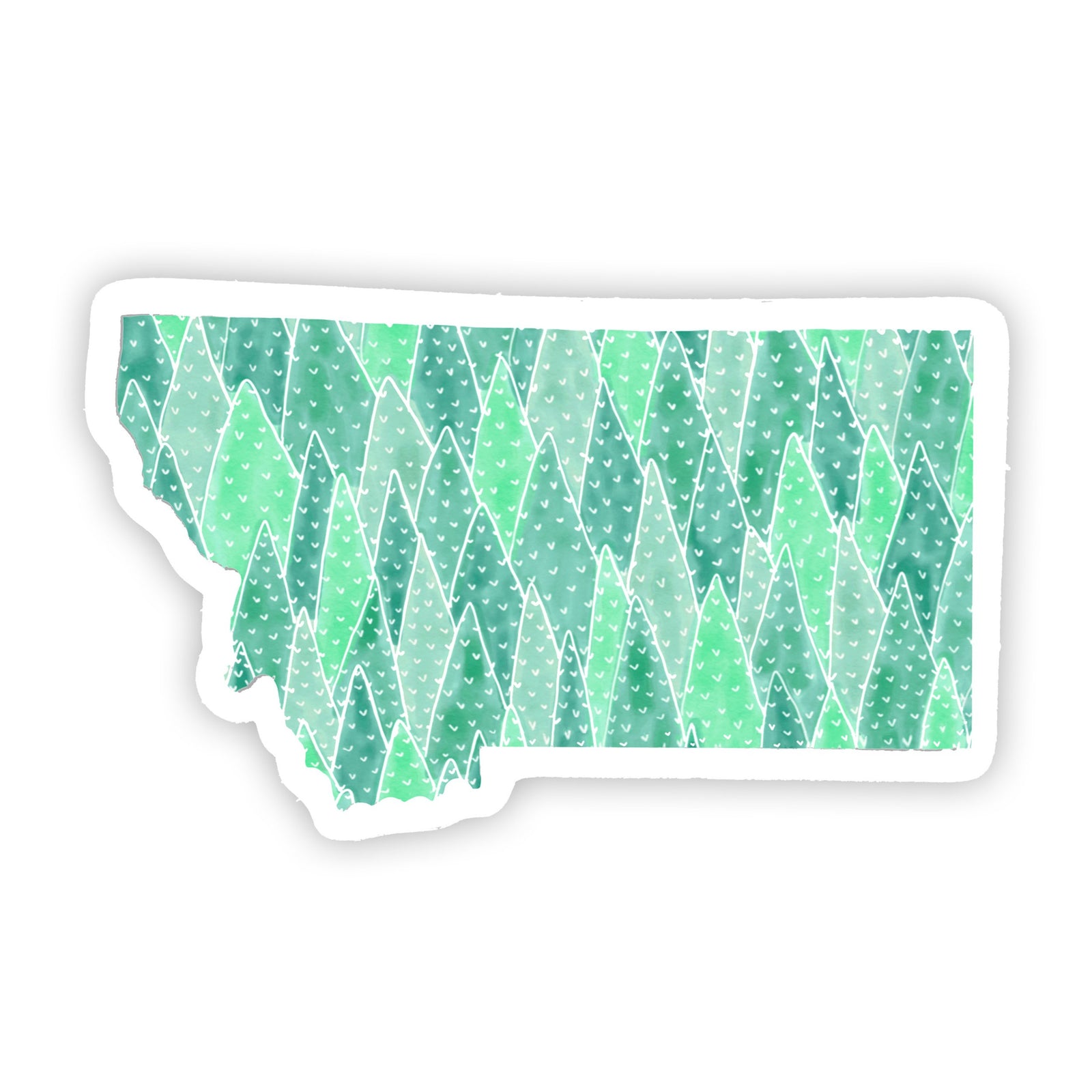 MONTANA FOREST STICKER