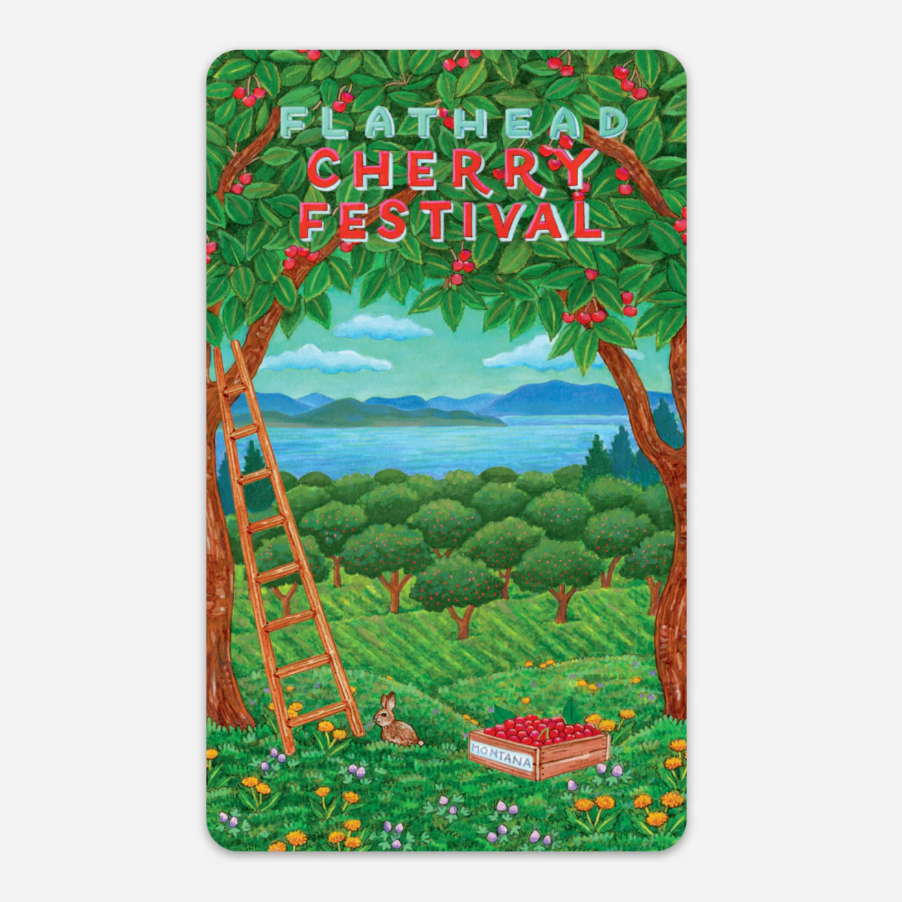 Flathead Cherry Festival Stickers