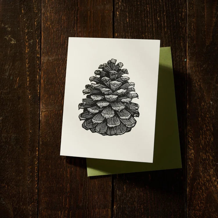 Ponderosa Cone Card