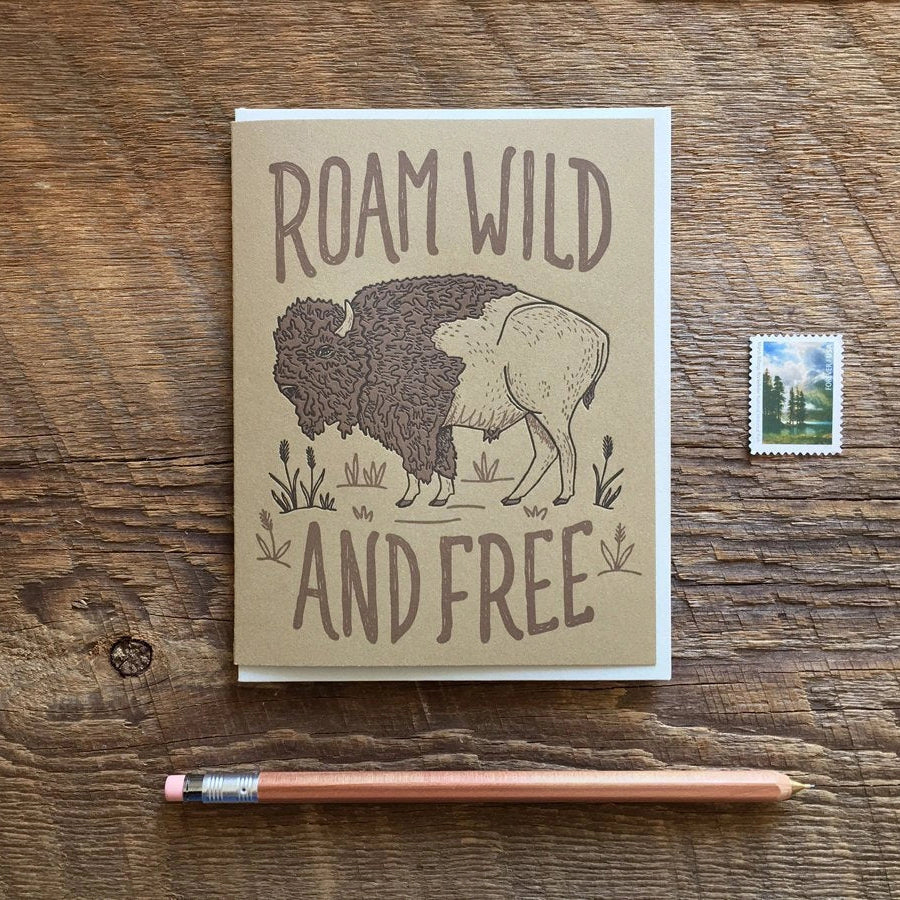 Buffalo Roam Card
