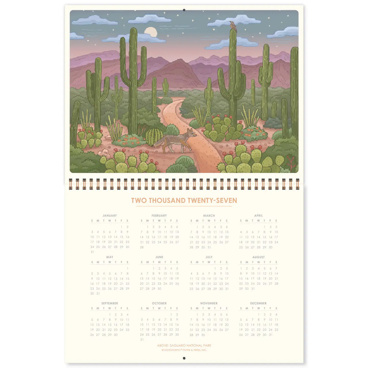 2027 National Park Calendar (Copy)