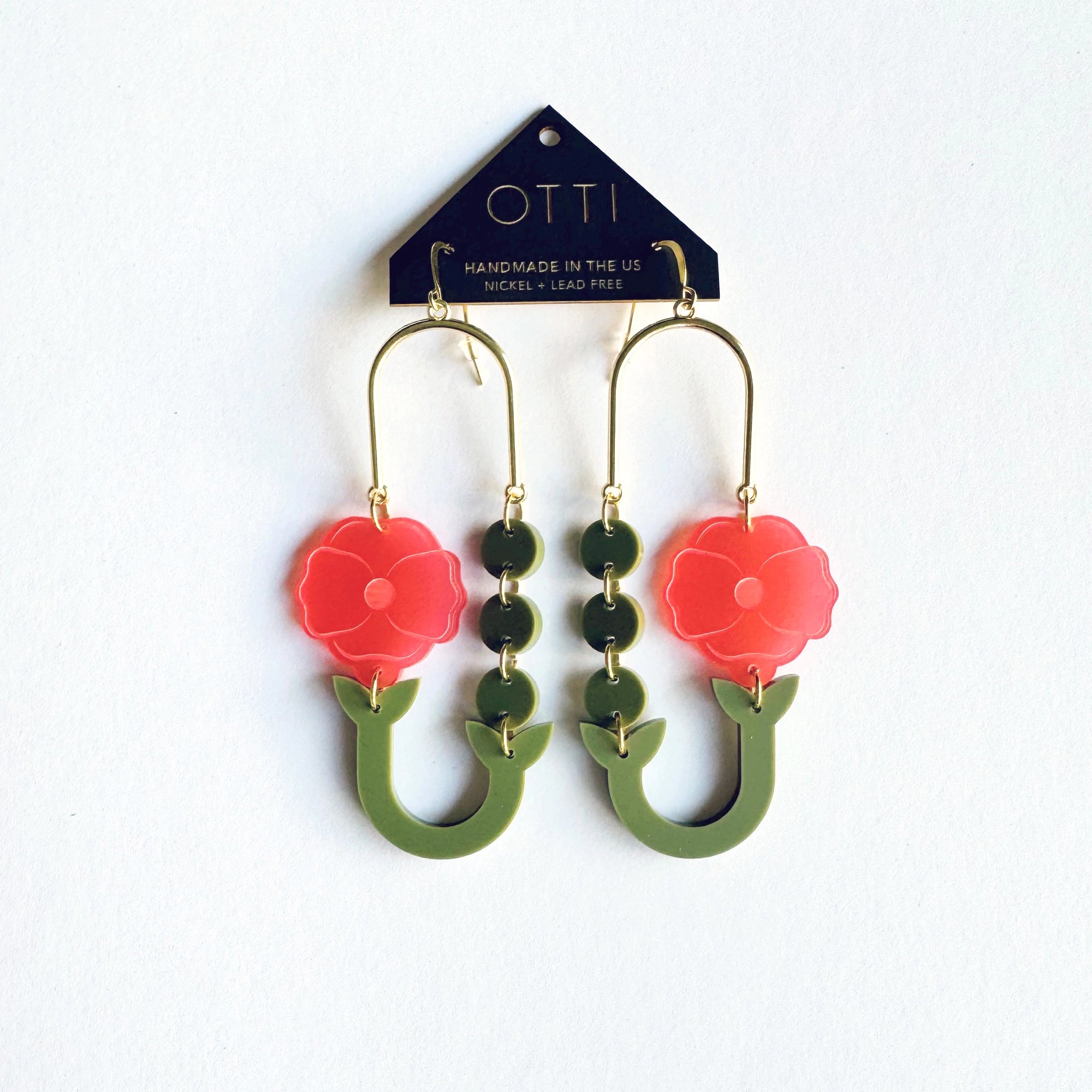 Poppy Loop Earrings