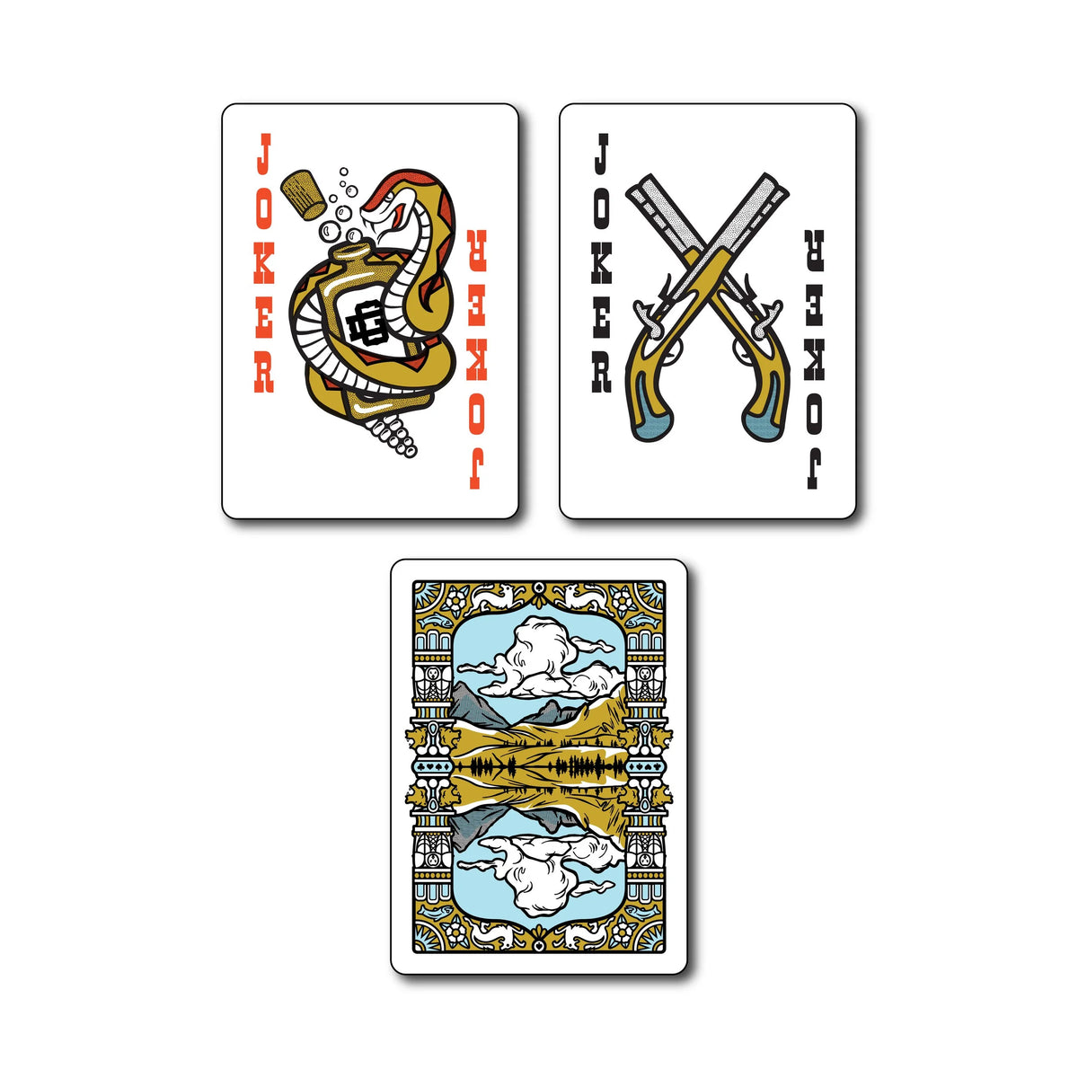 Classic Western Playing Cards