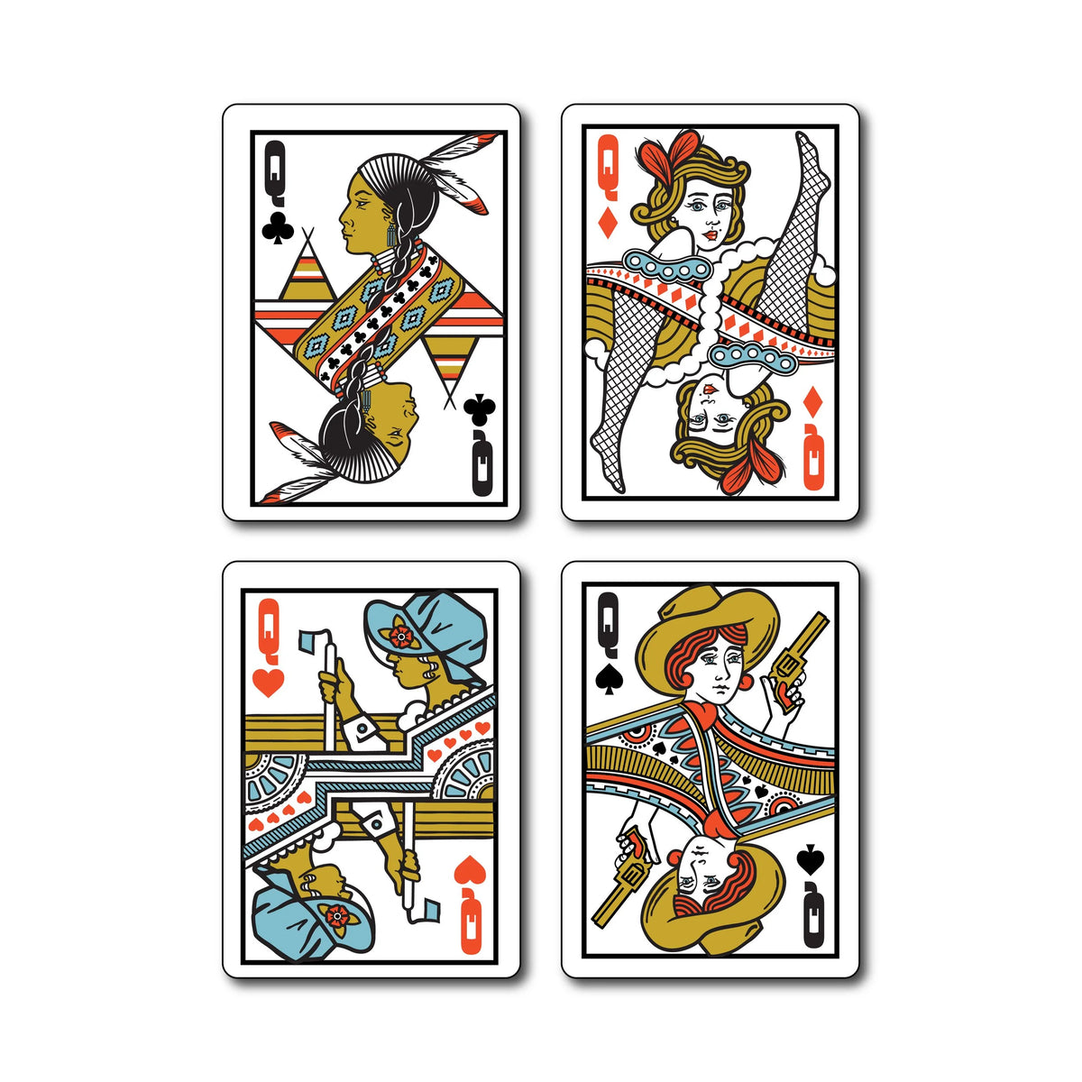 Classic Western Playing Cards