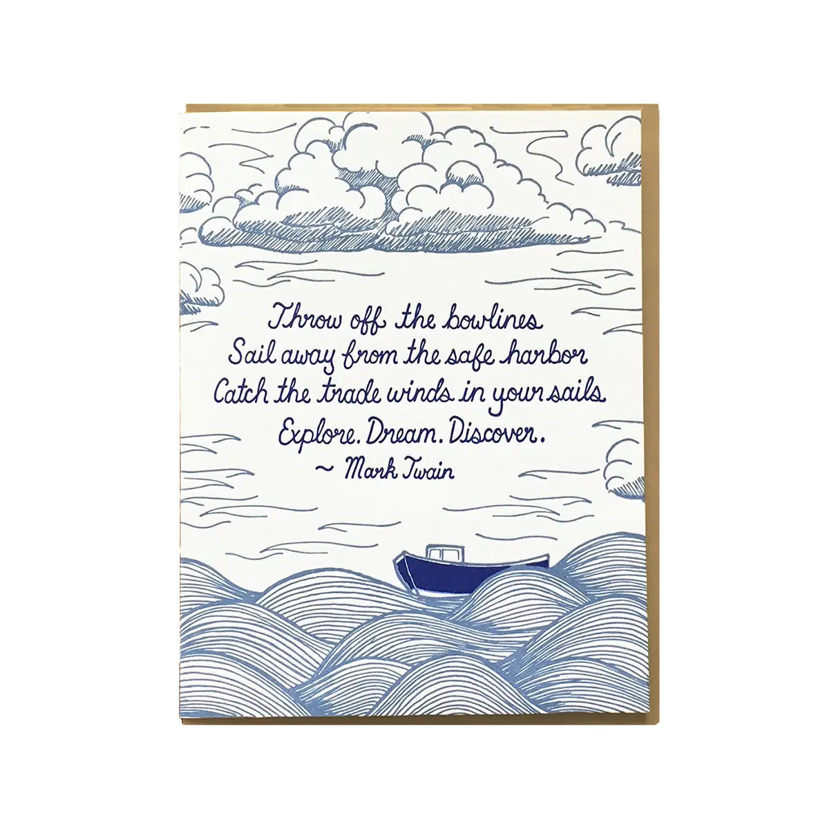 Twain Quote Card