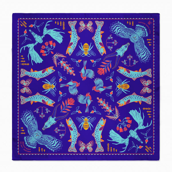 Beehive Basin, Big Sky, Montana BANDANA - handMADE Montana