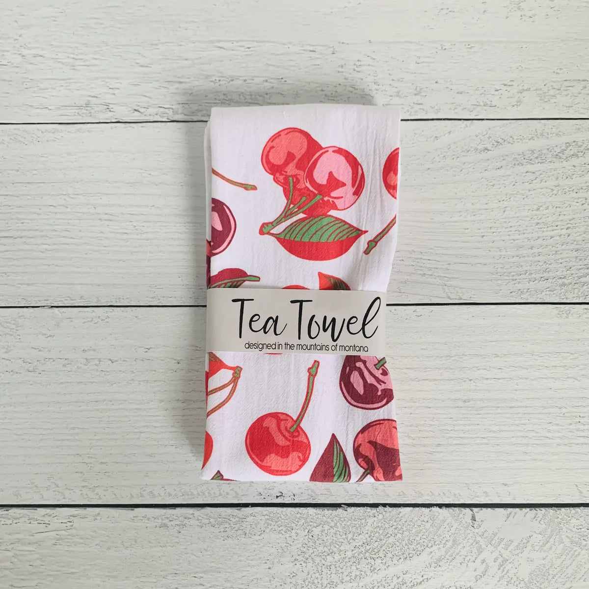 Cherry Tea Towel
