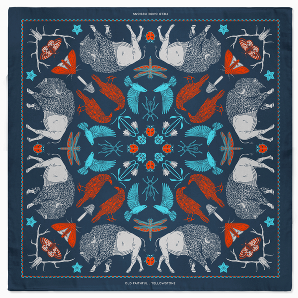 ジャケット・アウター OLDPARK Flight Jacket Bandana Blue OLD PARK オールドパーク T-S JACKETBANDANA OLDPARK Flight Jacket