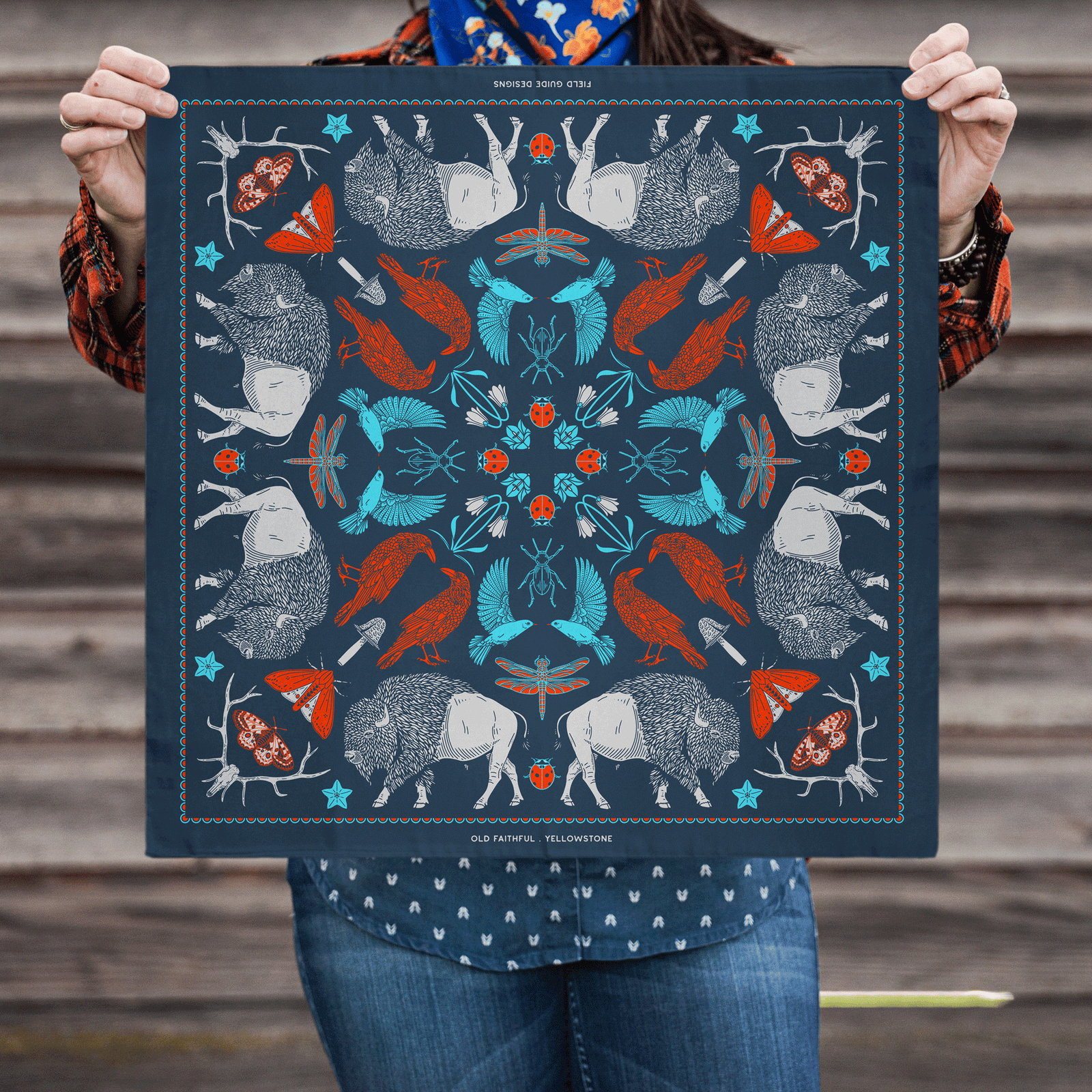 Old Faithful, Yellowstone National Park Bandana