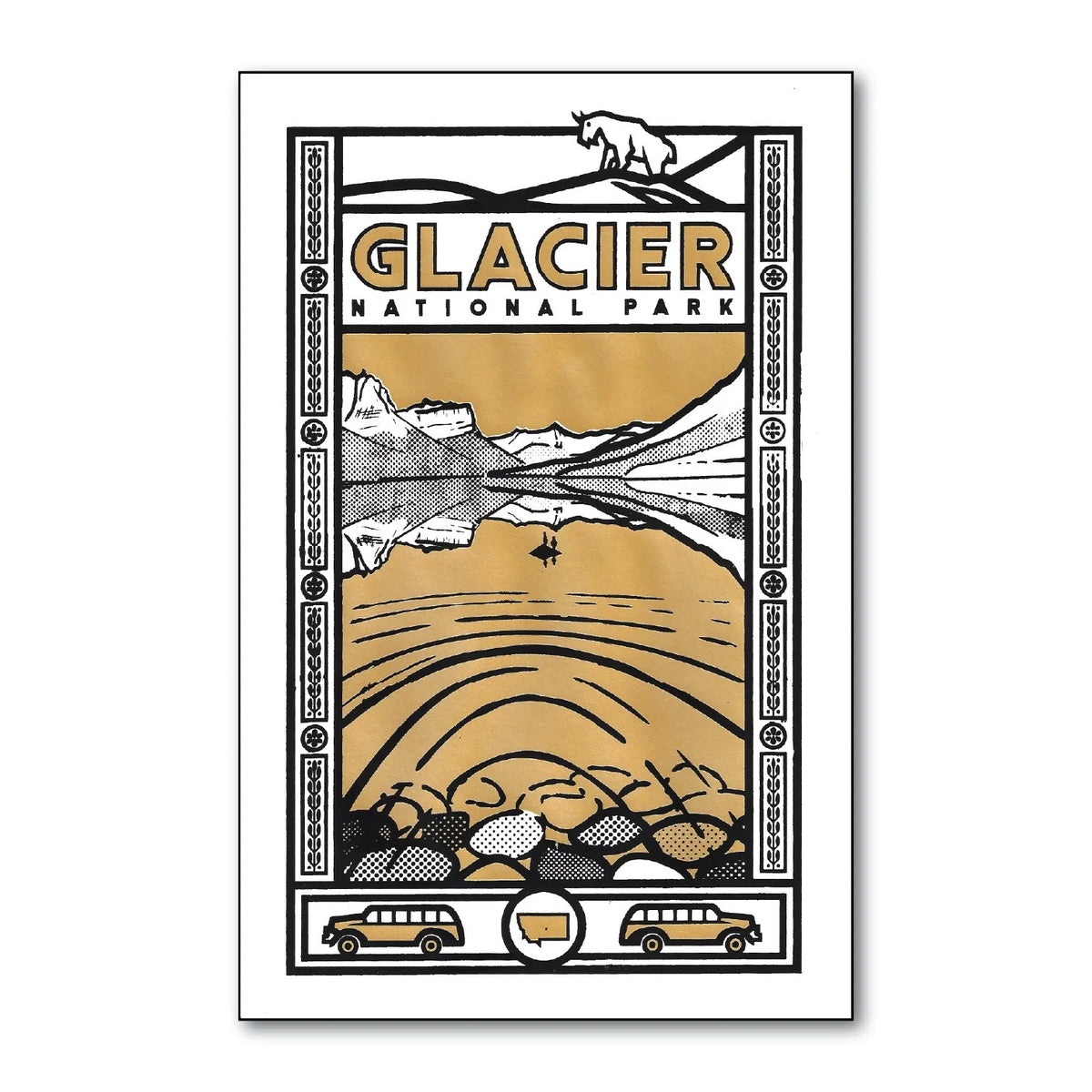 Glacier NP Print Goodson Designs