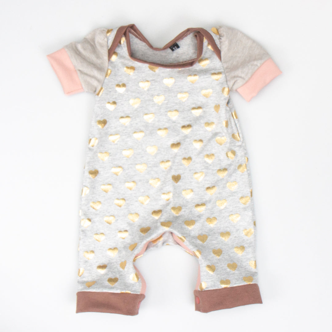 Romper | Hearts of Gold