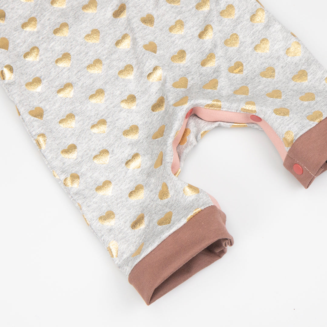 Romper | Hearts of Gold