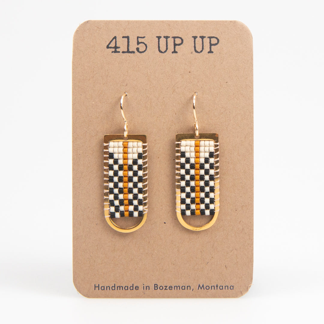 Beaded Gold Arcs | Hackle