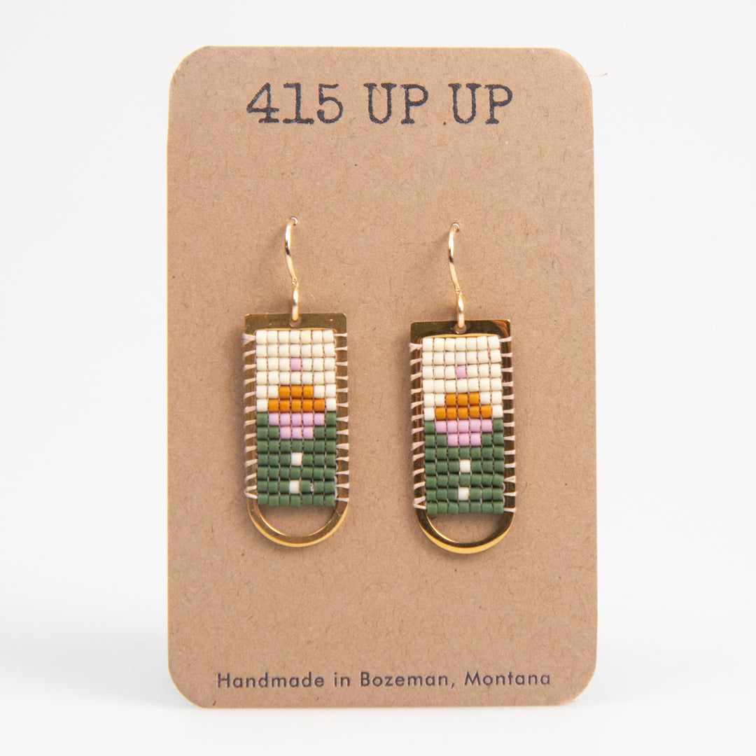 Beaded Gold Arcs | Mountains and Moons