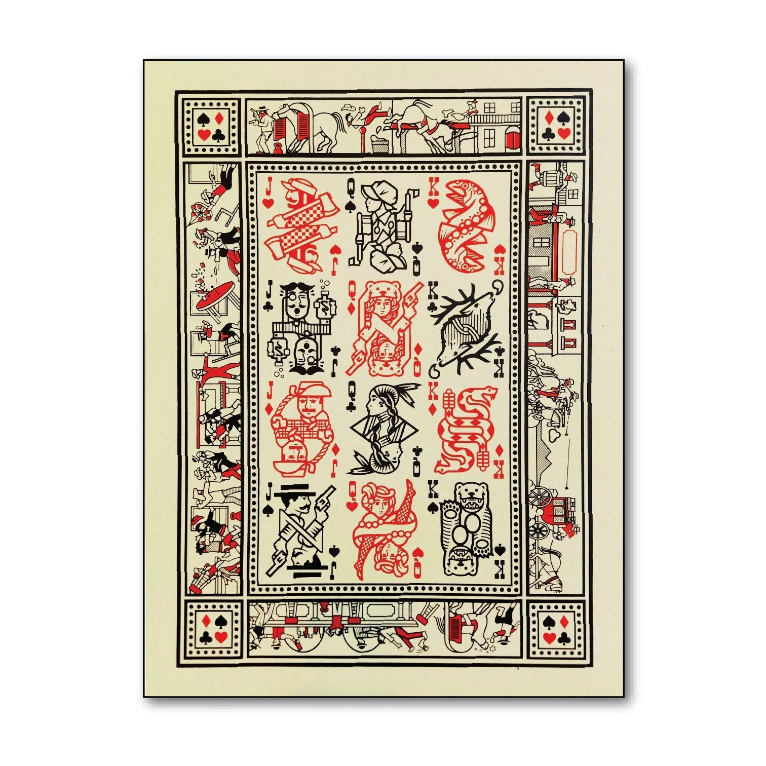 Playing Card Barfight