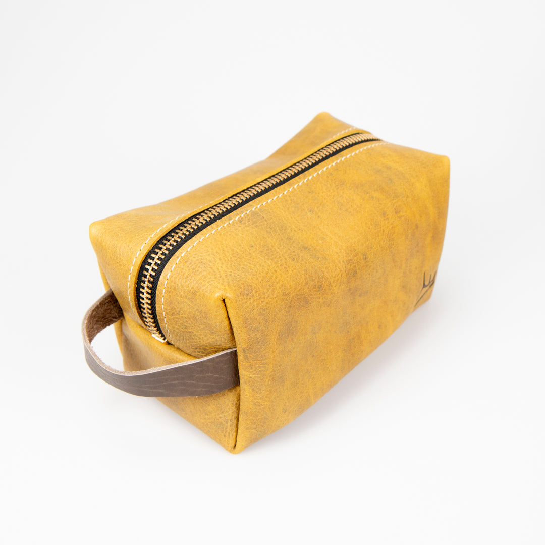 Leather Dopp Kit
