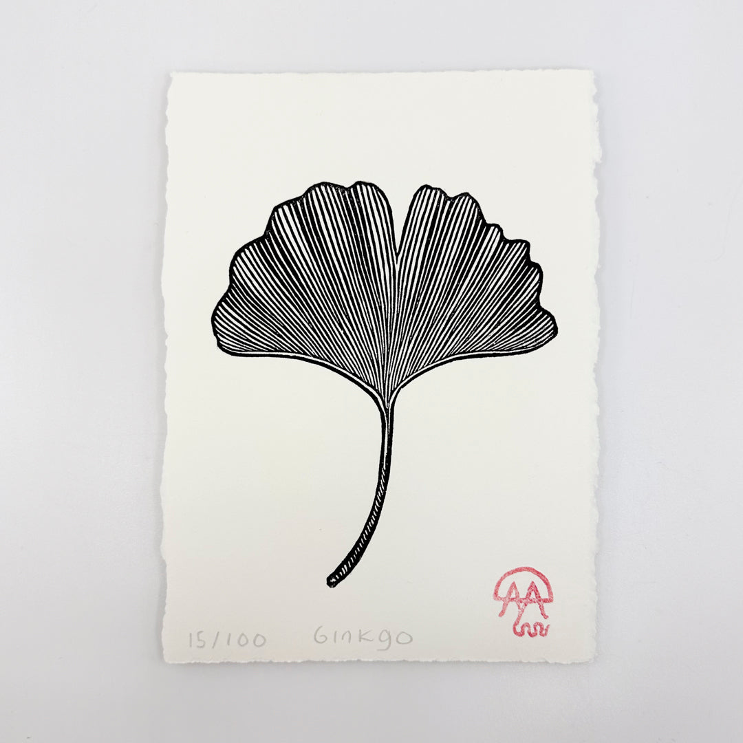Ginkgo Print