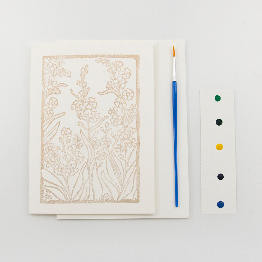Forget Me Not Watercolor Card Kit