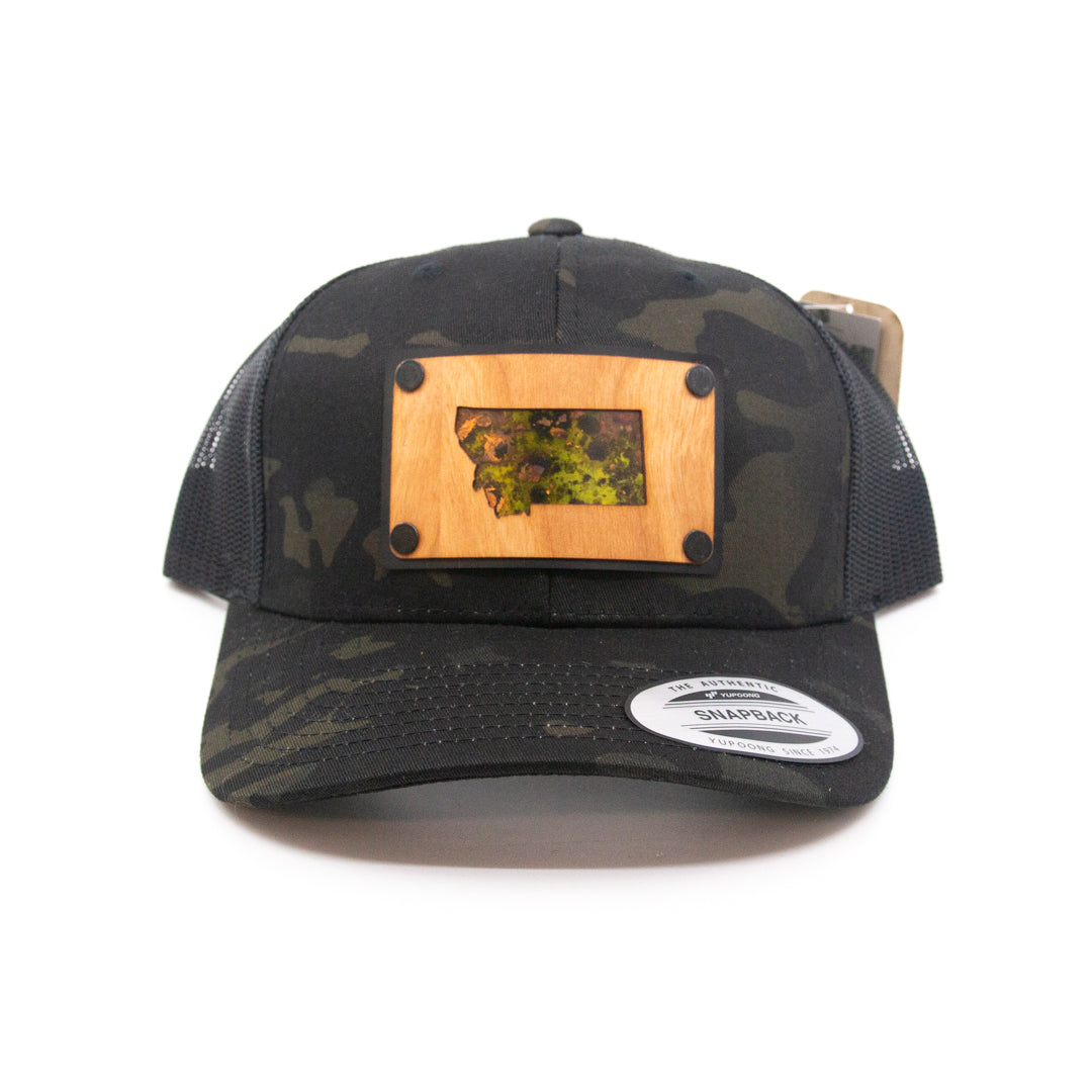 MT Cherry &amp; Copper Camo Trucker Hat