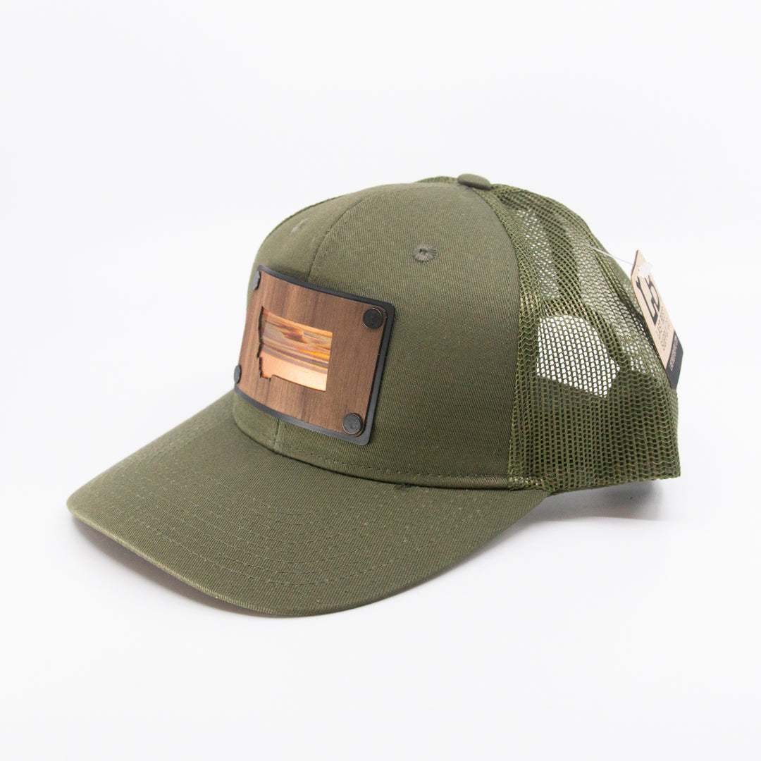 MT Walnut & Copper Trucker Hat