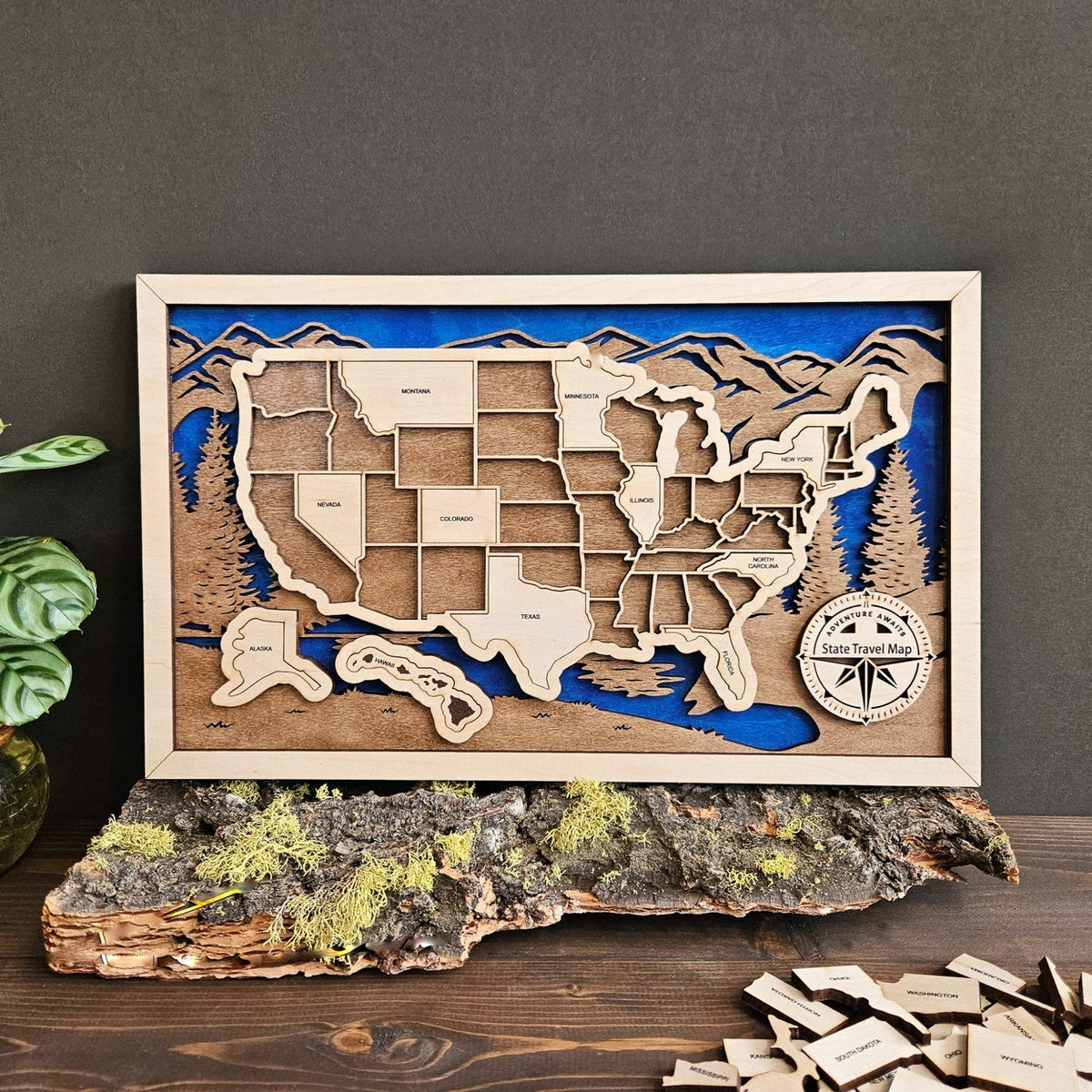 USA State Travel Map