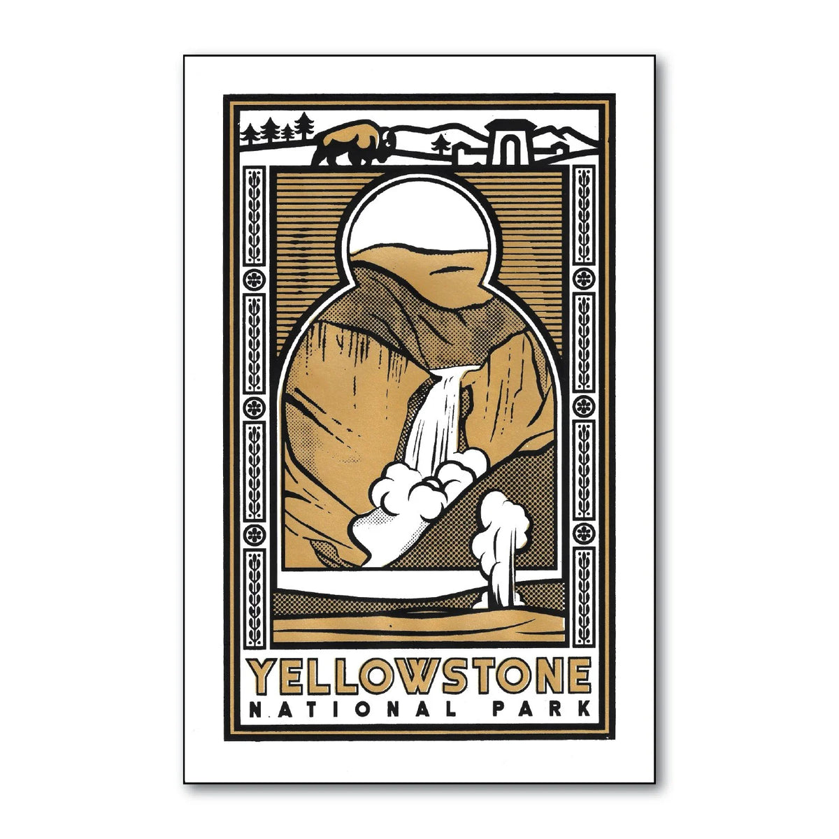 Yellowstone NP Print Goodson Designs