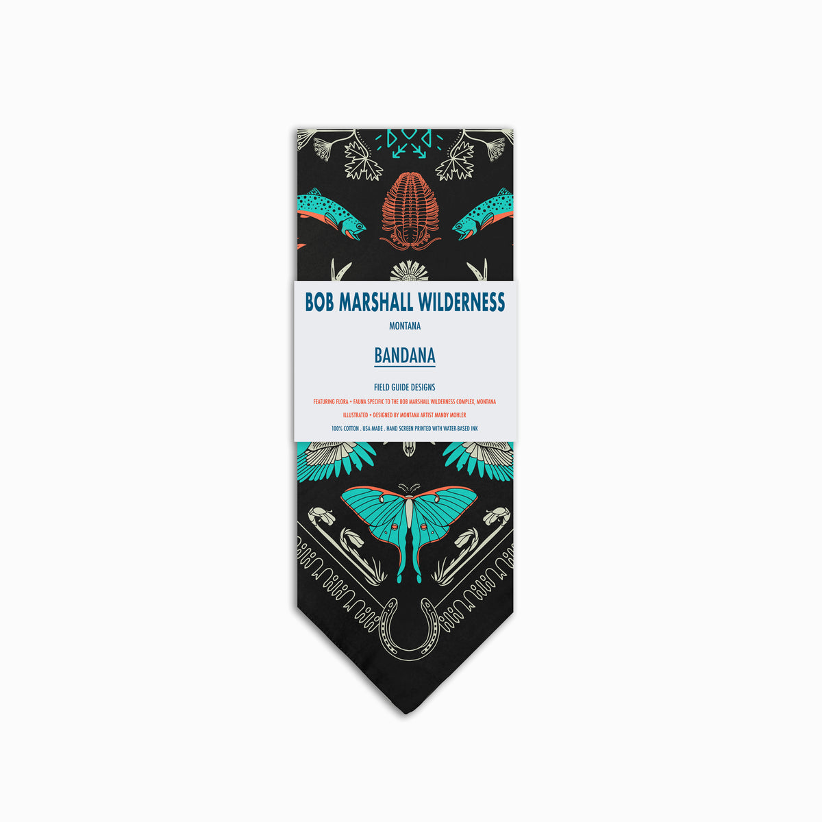 Bob Marshall Wilderness - Montana Landmark Bandana