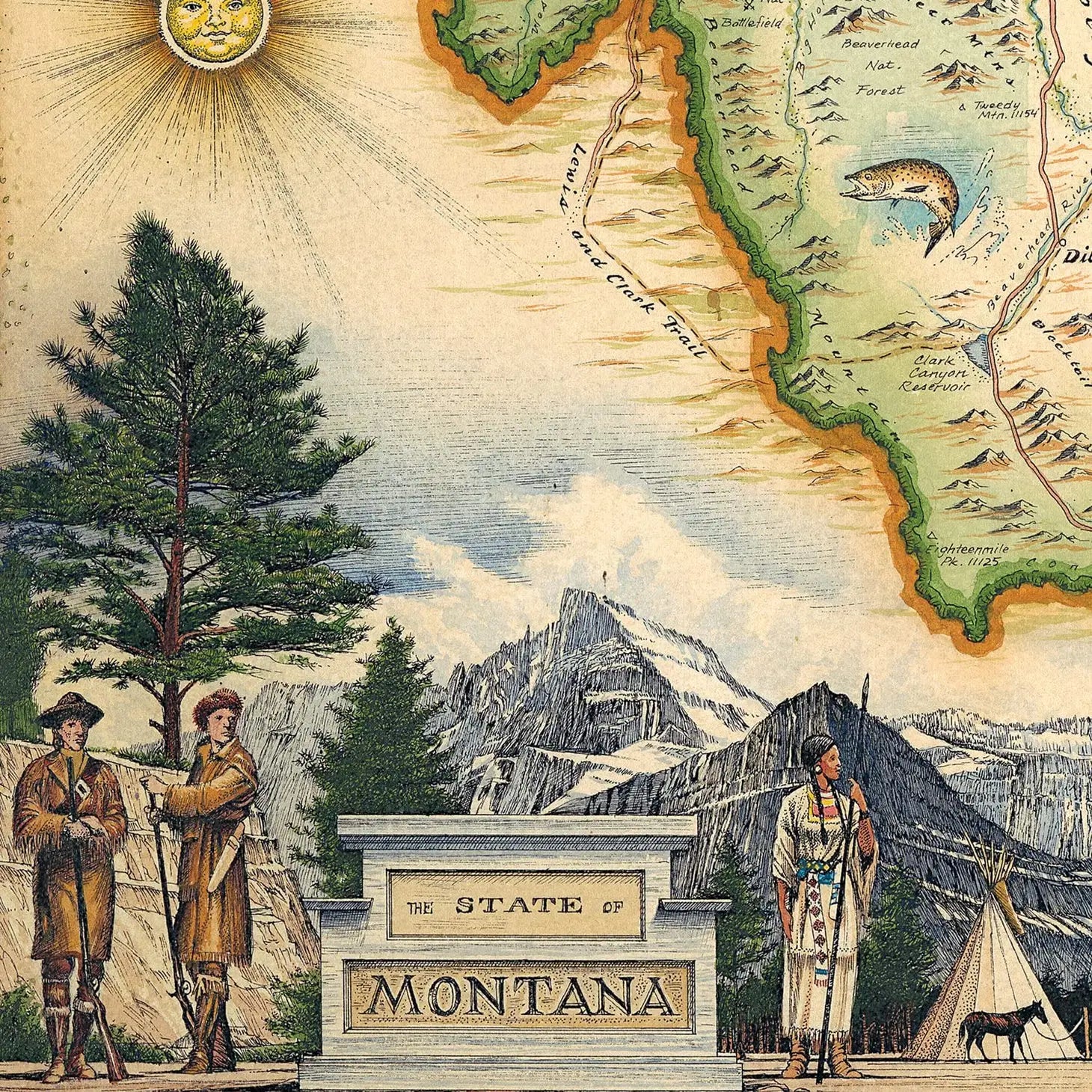 MONTANA MINI MAP