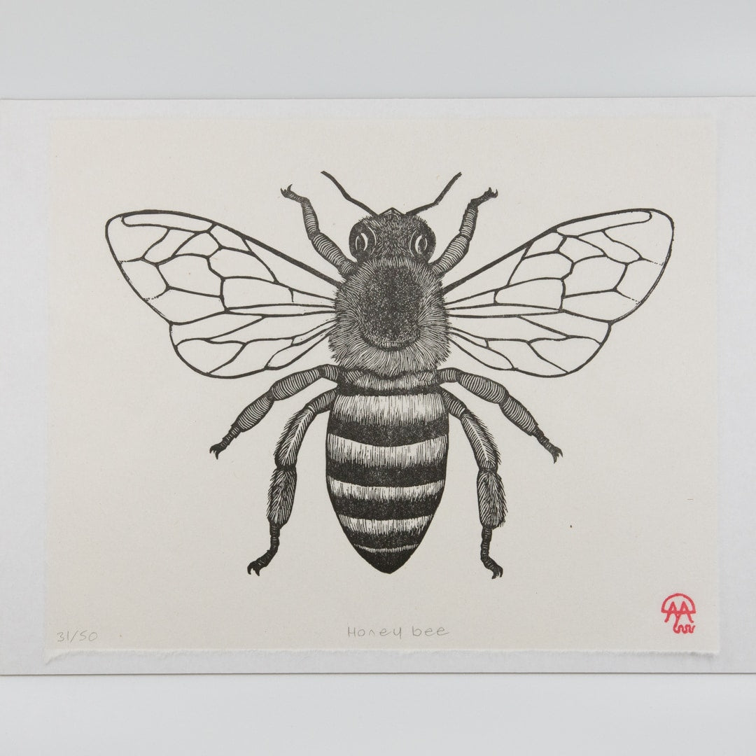 Honey Bee Print