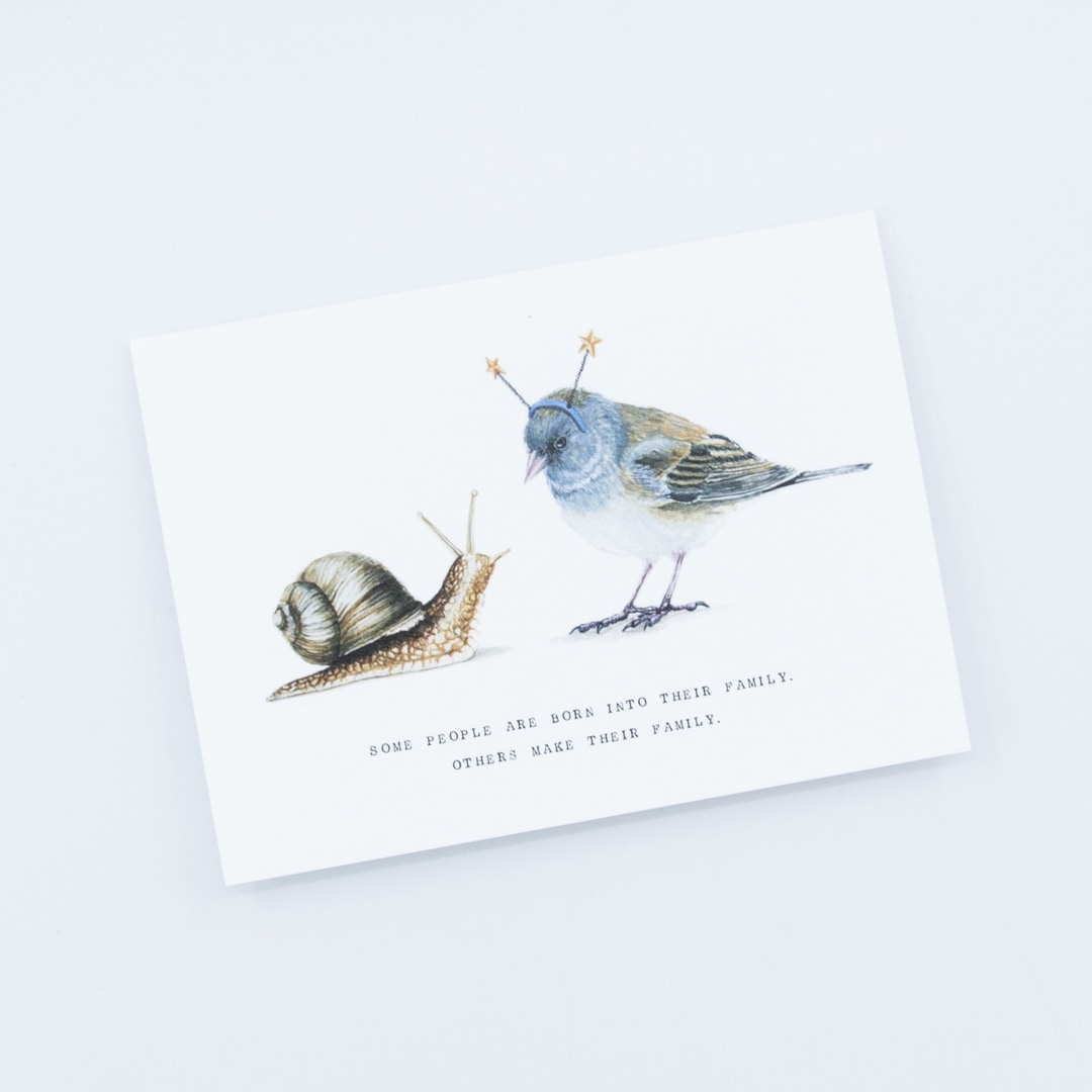 Whimsical Birds and Words