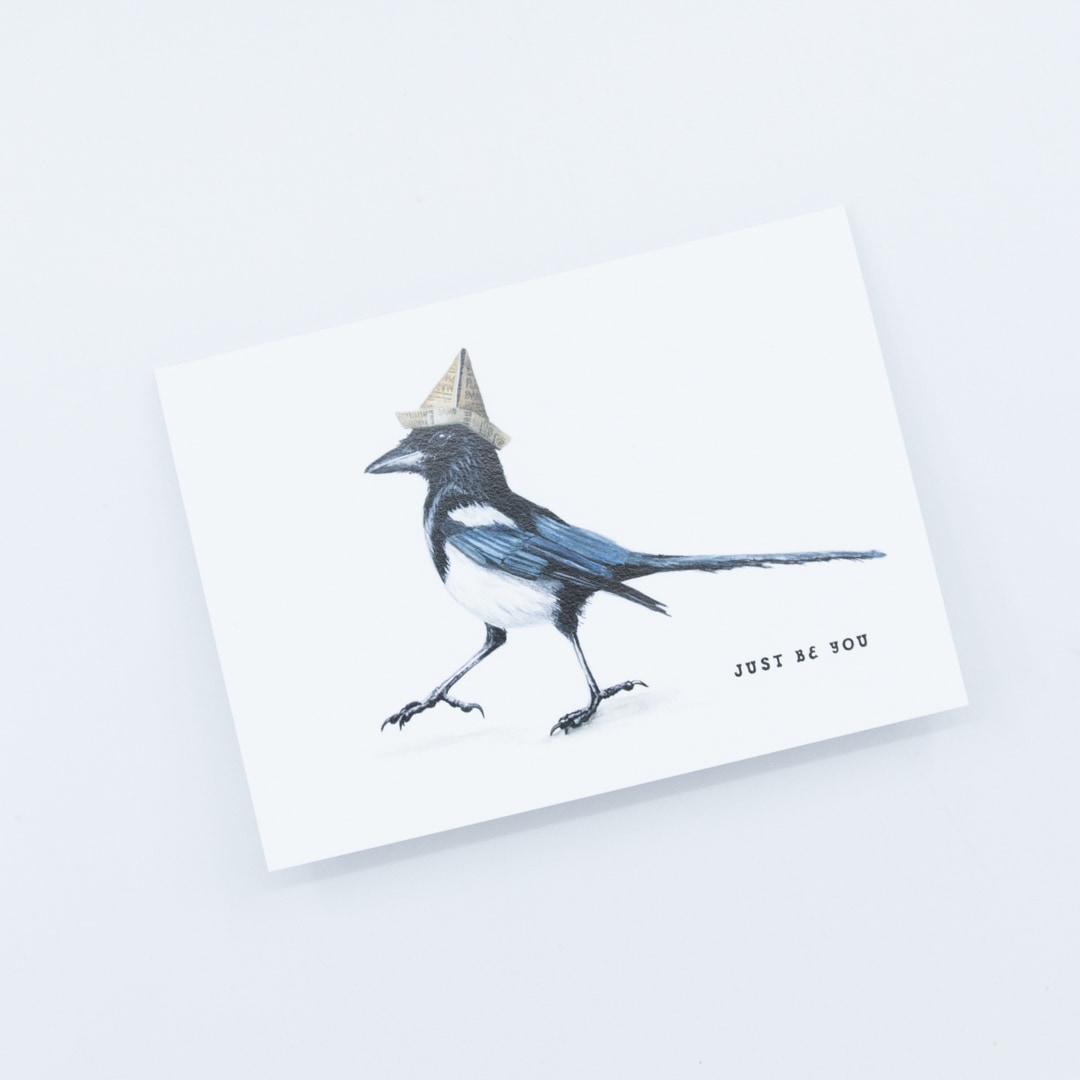 Whimsical Birds and Words