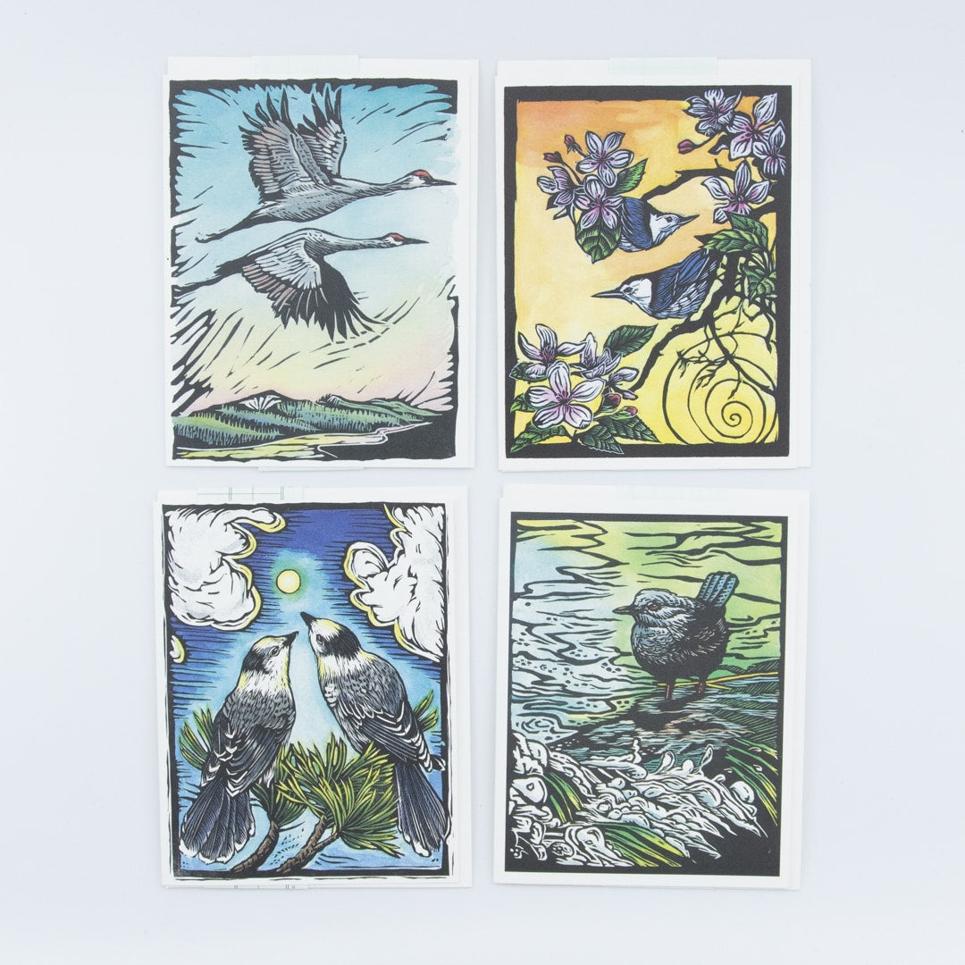 Birdie Birdie Note Cards