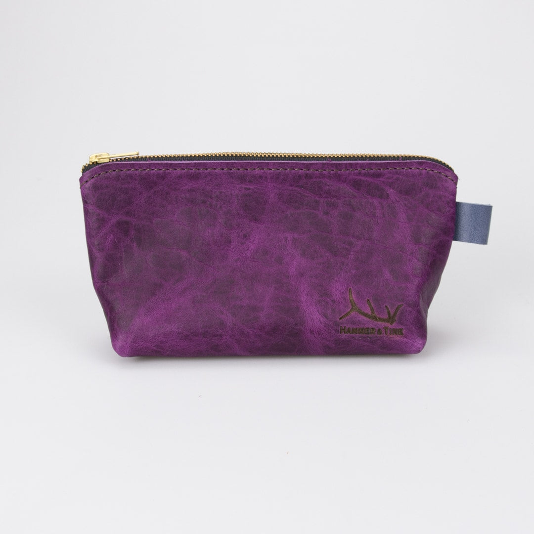 ROYCE New York Leather Small Cosmetic Bag | Dillard's