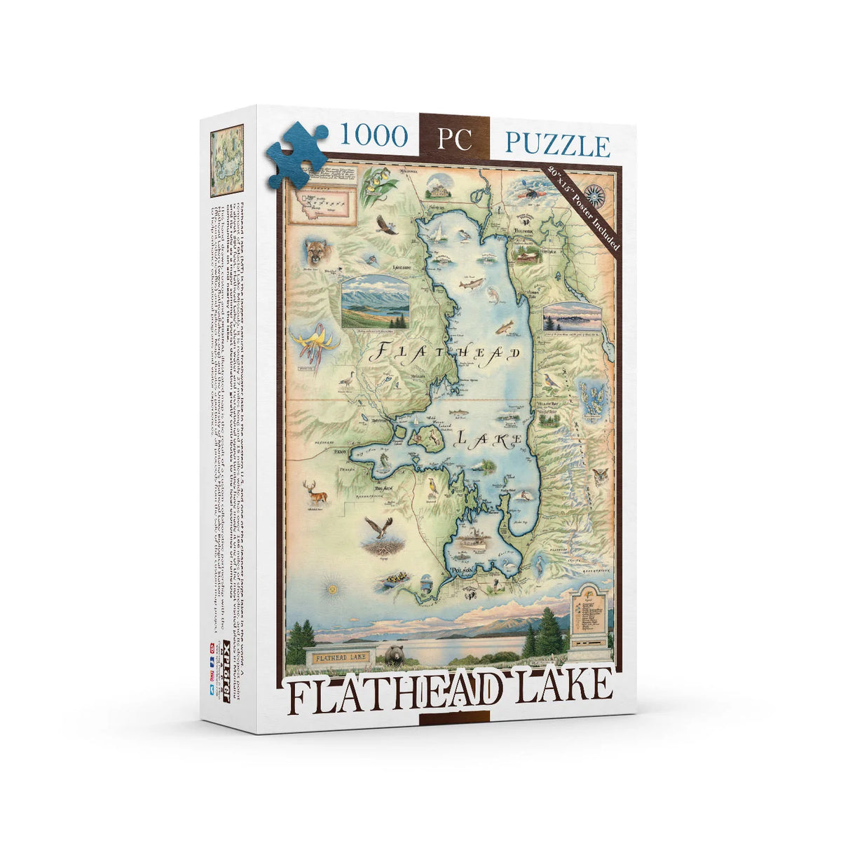 FLATHEAD LAKE PUZZLE