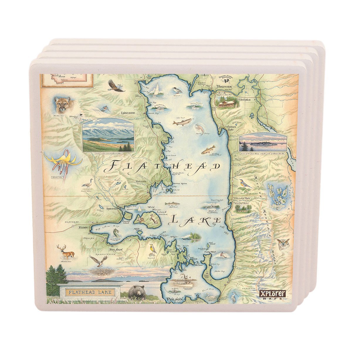 FLATHEAD LAKE COASTER