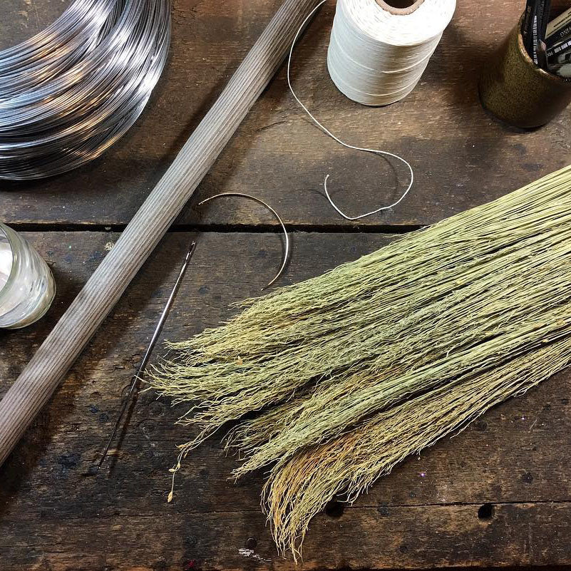 Turkey Wing Whisk Broom