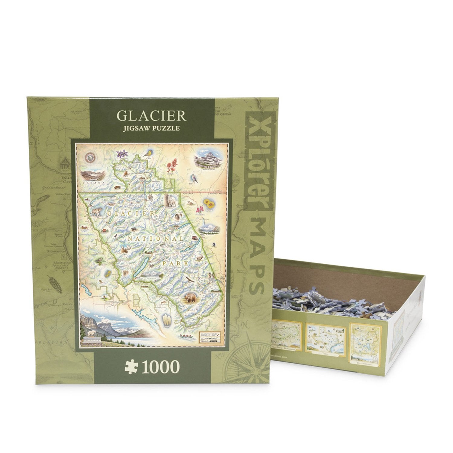GLACIER PUZZLE - handMADE Montana
