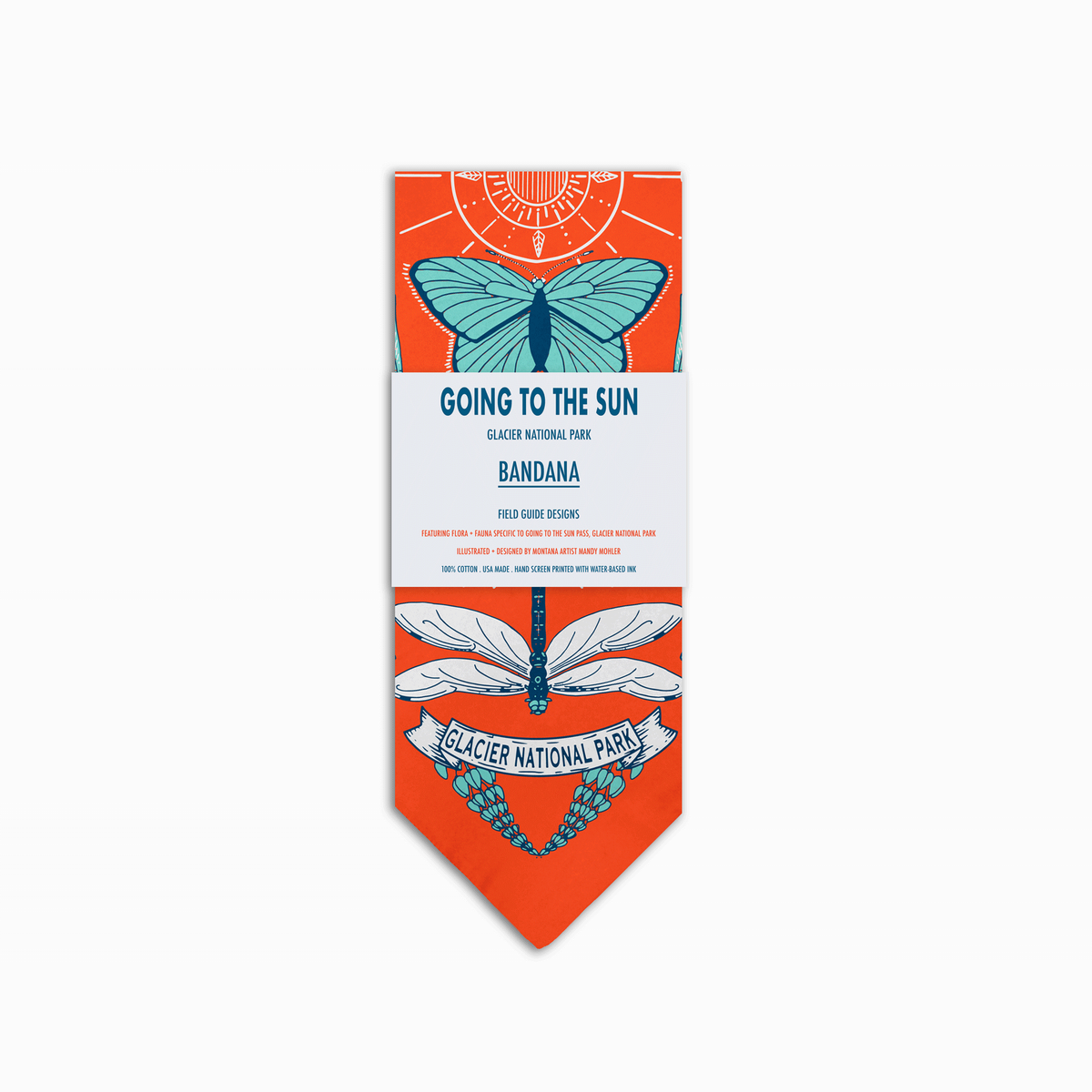 GOING TO THE SUN -GLACIER PARK BANDANA