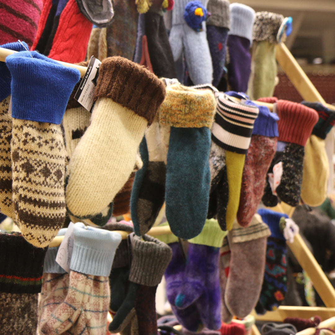 4R Repurposed mittens