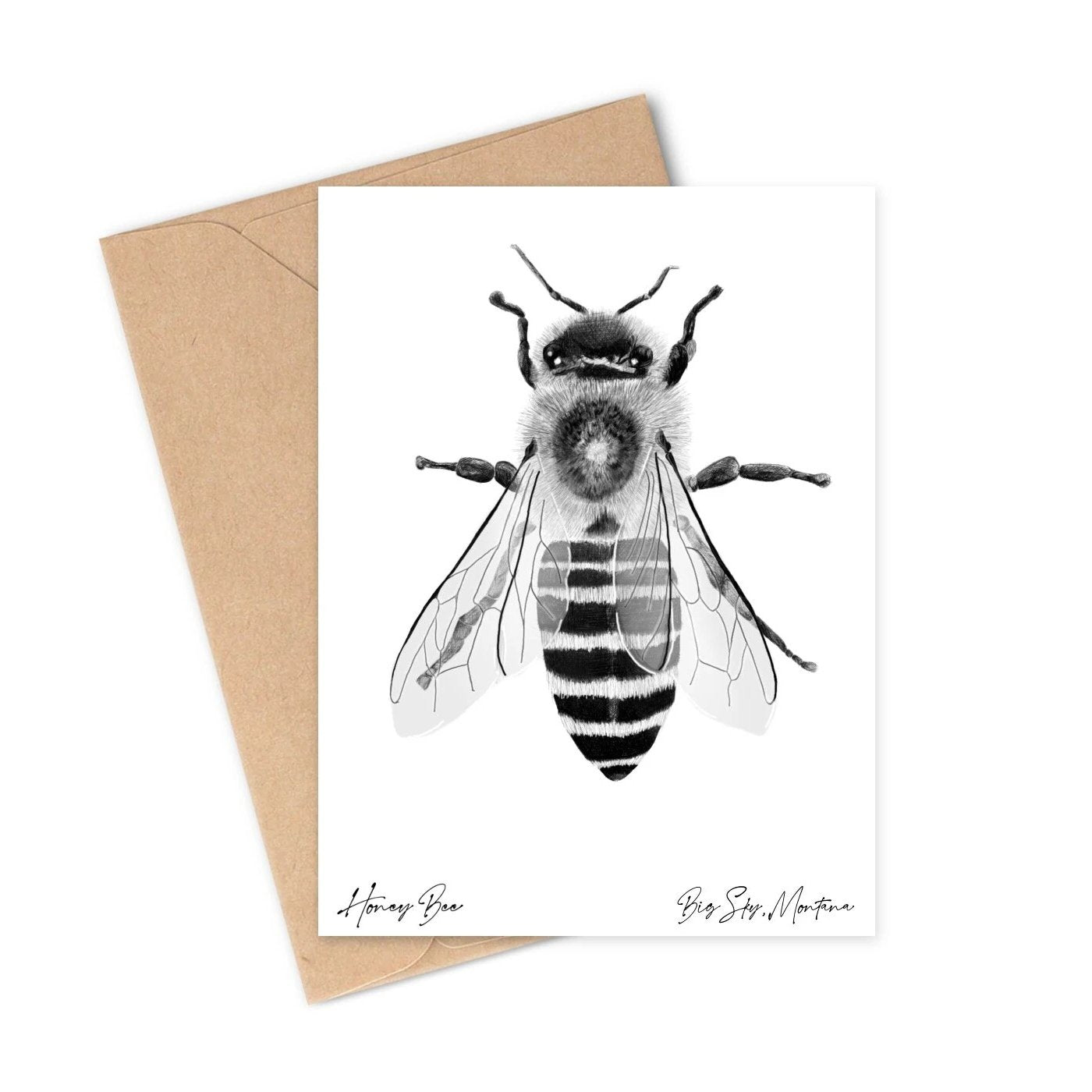 Honey Bee Card