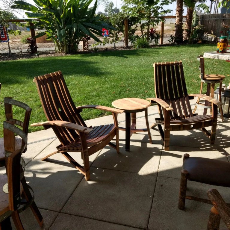 Dave's Wine Barrel Furniture
