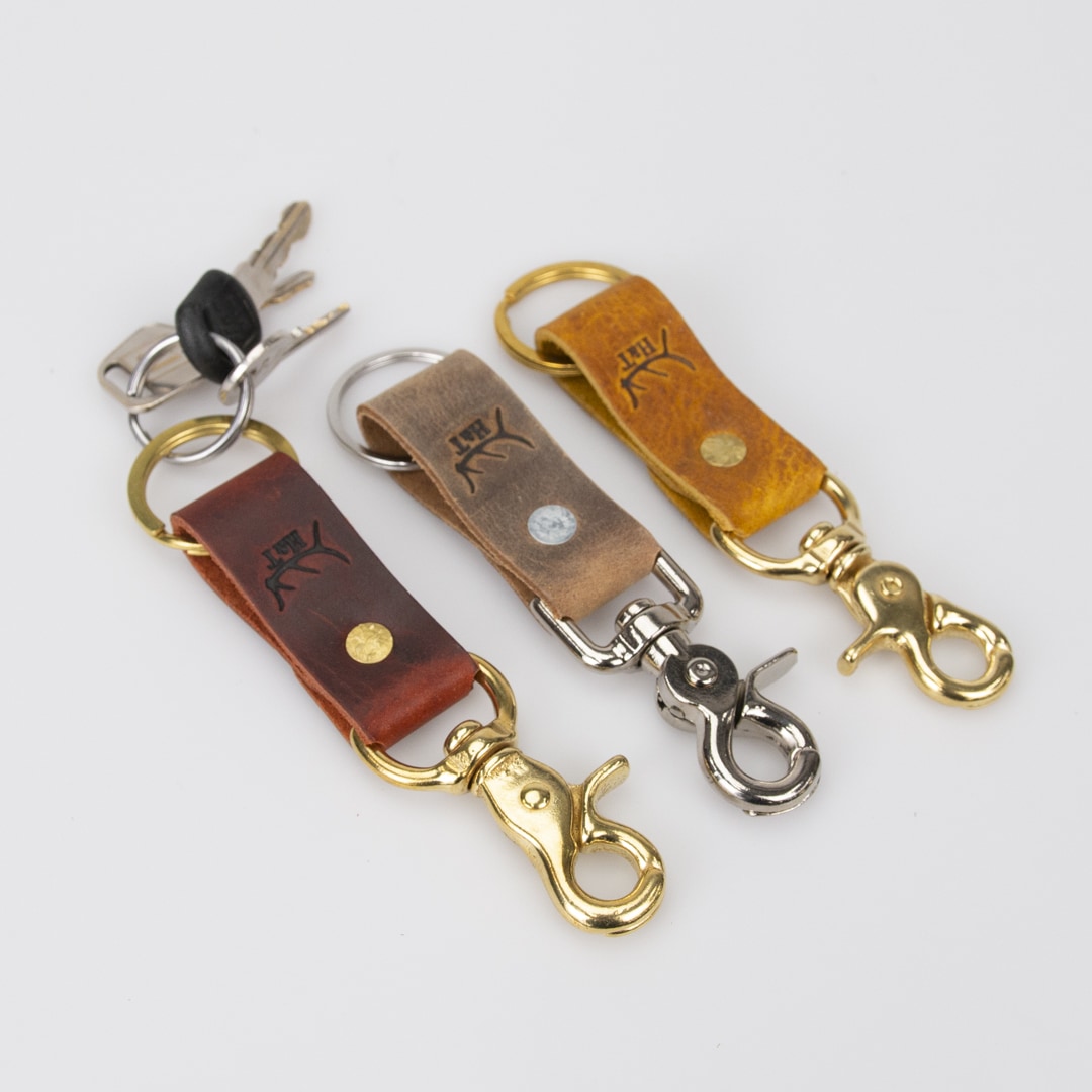 Leather Keychain
