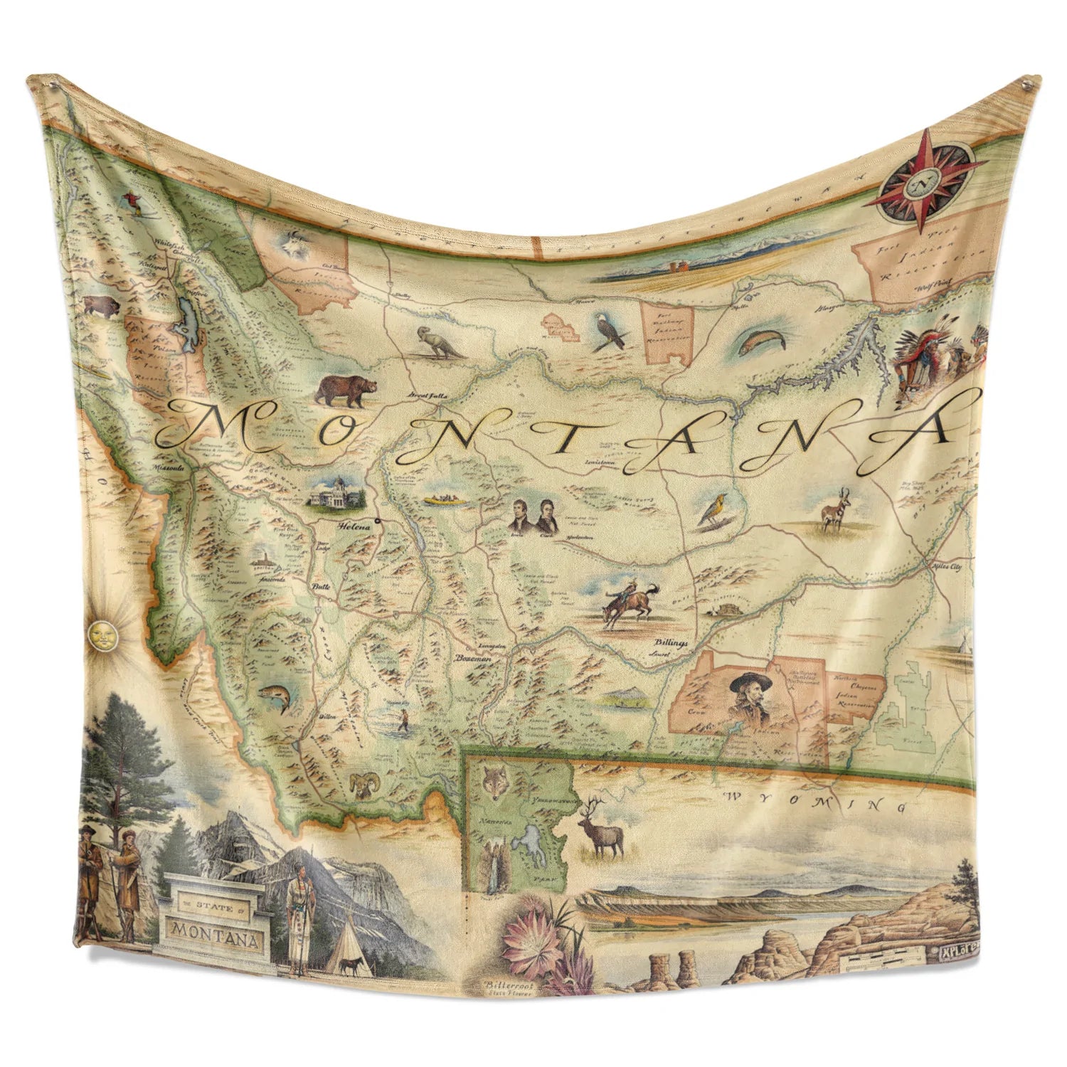 Montana Fleece Blanket